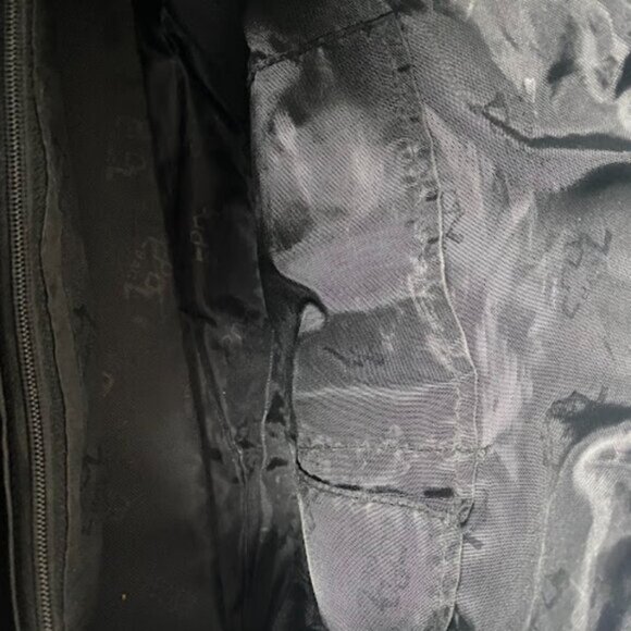 EPOL CREATIONS Women's Black Nylon Handbag Duffel Bag Medium - Picture 10 of 10